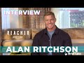 Reacher interview i alan ritchson talks military background favourite food and more