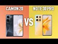 Tecno CAMON 20 Pro vs Infinix Note 30 Pro. Битва китайских среднебюджетников. Что лучше купить?