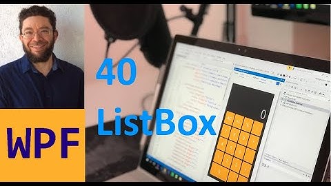 ListBox - 40 - WPF C# en español