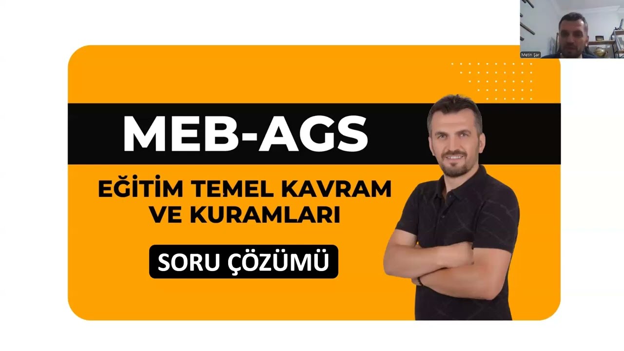 MEB AGS SORU ÇÖZÜMÜ (DÜŞÜNME BECERİLERİ)