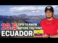 Ecuador travel tips top 235 must know things before you visit ecuador