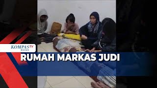 Detik-detik Polisi Gerebek Rumah yang Dijadikan Markas Judi Online di Medan