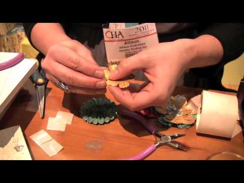 Scrap Time - Making a Flower with Hambly