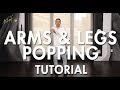 How to Pop / Arms & Legs Popping (Hip Hop Dance Moves Tutorial) | Mihran Kirakosian