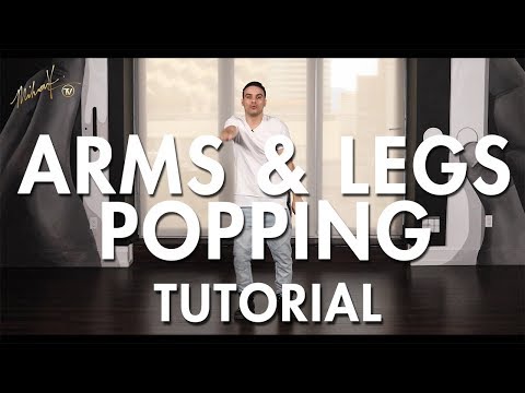 How to Pop / Arms & Legs Popping (Hip Hop Dance Moves Tutorial) | Mihran Kirakosian