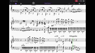 Le Carnaval de Venise for Eb Alto Saxophone and piano by Jules Demersseman