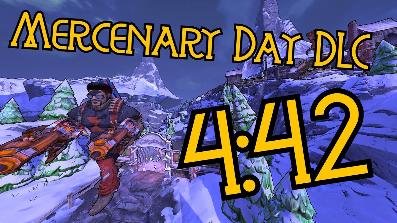 Borderlands 2 Mercenary Day DLC Speedrun (442) YouTube