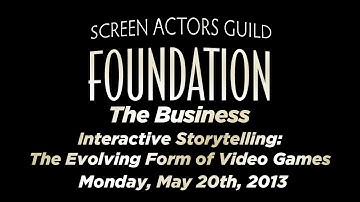 The Business: Interactive Storytelling: The Evolving Form of Video Games