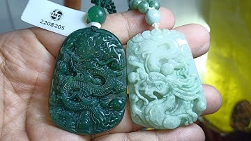 Mặt dây chuyền rồng 🐉 xanh rất đẹp 😍 568k 786k 1 mặt dây chuyền có giấy kiểm định kèm theo