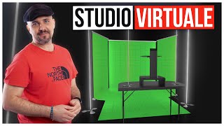 STUDIO VIRTUALE per Video Aziendali, il set pop-up di Home Setv