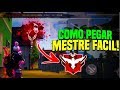 ESSE É O JEITO MAIS FÁCIL DE SUBIR PRA MESTRE E FAZER MUITA KILL NAS PARTIDAS!! FREE FIRE MOBILE