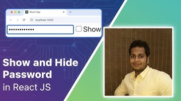 Show and Hide Password in React JS | Easy React Password Toggle Tutorial