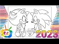 Sonic vs Shadow Coloring Pages/Sonic 3 Predictions/ Cartoon - On&On (feat. Daniel Levi)[NCS Release]