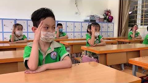 Chào đón các em học sinh lớp 1 năm học 2021-2022