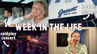 week in the life: coldplay concert, cubs game, and hometown tour/favs!
