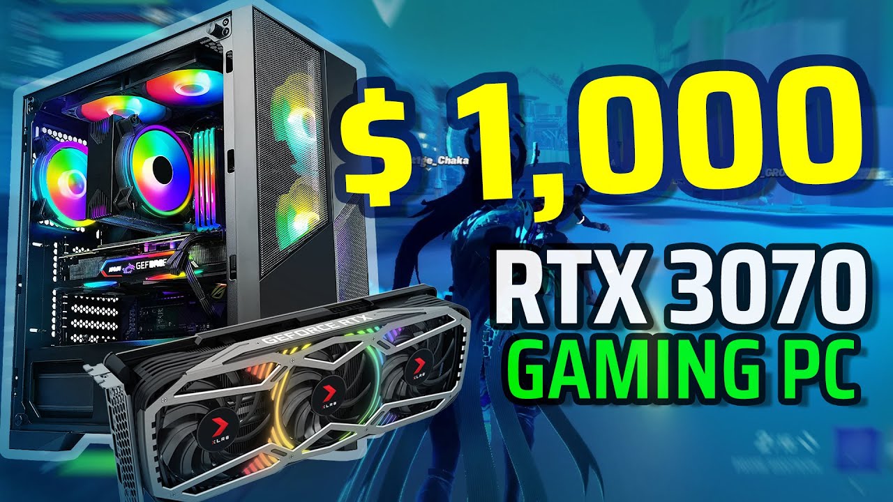 BEST $1000 GAMING PC BUILD with RTX 3070!!! 