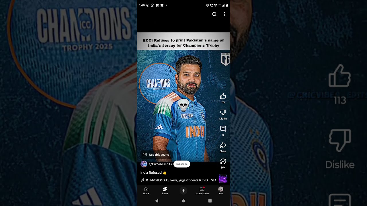 India Team Refused To Do