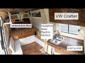 Full Van Conversion of a VW Crafter / DIY Campervan / Vanbuild for Couple + Dog