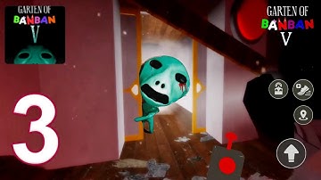 Garten Of Banban 5 Release - Gameplay Walkthrough Part 3 - Roblox (Android, iOS)
