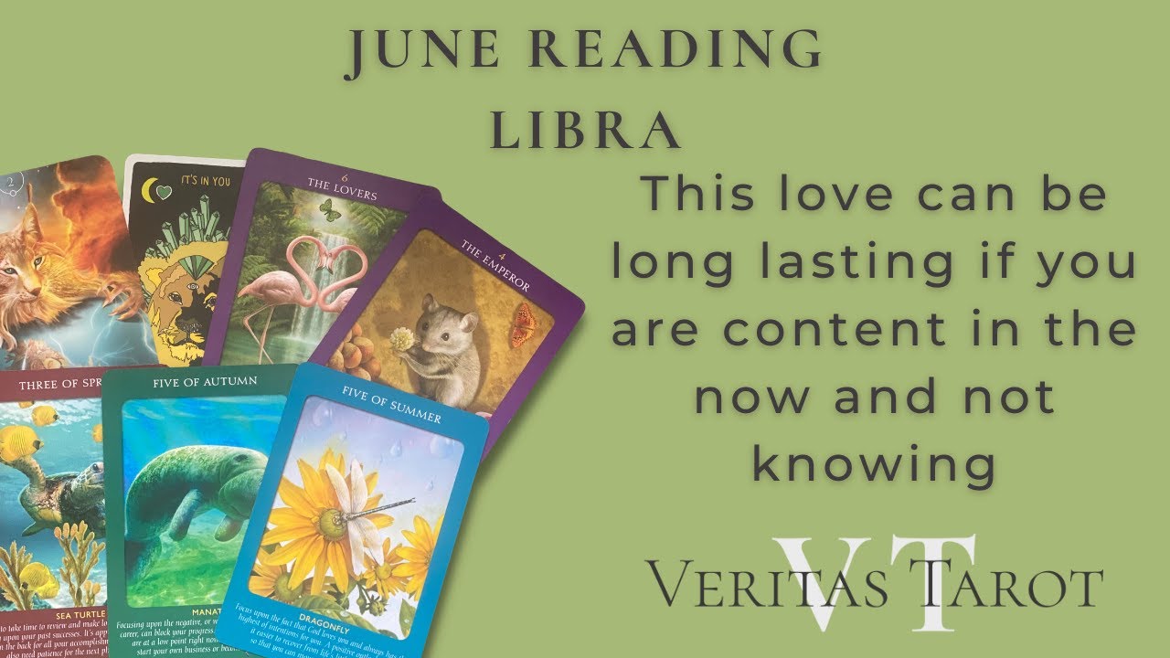 LIBRA JUNE READING This love is long lasting if you are content in the