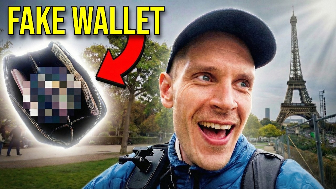 Я пытался стать жертвой карманной кражи в Париже (это сложнее, чем кажется).