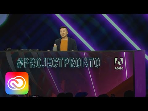 #ProjectPronto: Adobe MAX 2019 (Sneak Peek) | Adobe Creative Cloud