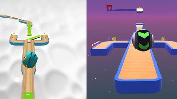 Sky Rolling Ball Vs Going Balls - Similar Fun, SpeedRun Gameplay, Android IOS, Amaizing Game part 36