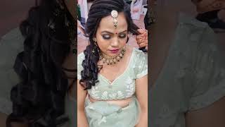 #poojachaudhary #khushimakeovers #moradabad #hairstyle #partymakeup #makeup #partyhairstyle