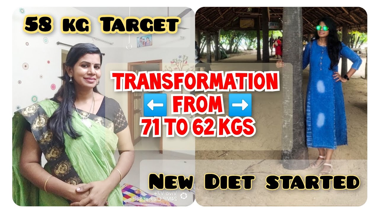 Transformation from 71KG ➡️ 62KG- 3 weeks Diet challenge (-6KG) 