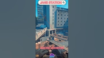 ✈️  OVERPASS 2025: Monster SMOKE You Can’t Miss  #shorts      #cs2   #gaming