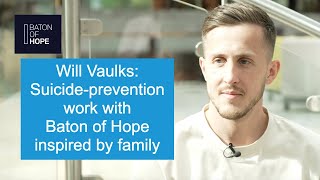 Sheffield Wednesday's Will Vaulks: Suicide-prevention work with Baton of Hope inspired by family