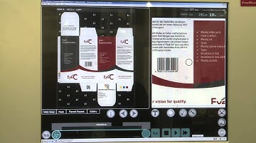 100% Print Inspection of Folding Cartons – EyeC ProofRunner Carton on the Kohmann PrintChecker
