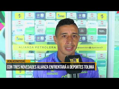 Con tres novedades Alianza Petrolera enfrentará al Deportes Tolima