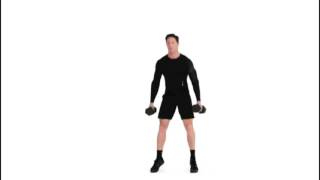 Dumbbell Jump Squat Exercise