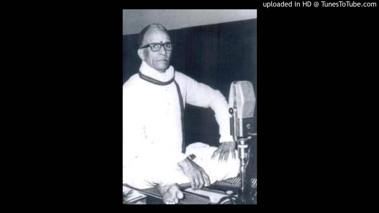 Alathur Srinivasa Iyer - munnu rAvaNa bAdha nOrvaka - tODi - tyAgarAja ...