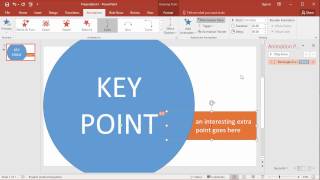 The basic animations don't offer smooth transitions, however using
animation paths you can make objects on a powerpoint slide move
smoothly and in any direct...