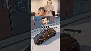 Girls Vs Boys 💀 Grandpa 👴 Beamng Satisfying  #Shorts