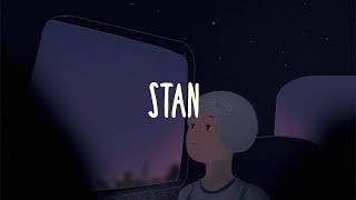 Video thumbnail of "Alec Benjamin ~ Stan (lyrics)"