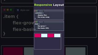 Responsive Layout using HTML CSS JS #views #like #subscribe #viral #trending #youtubeshorts #video