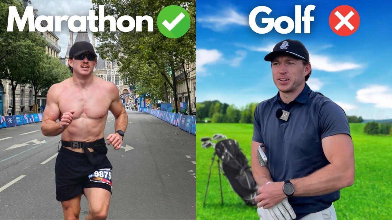 I Ran a Marathon and Played 9 Holes of Golf