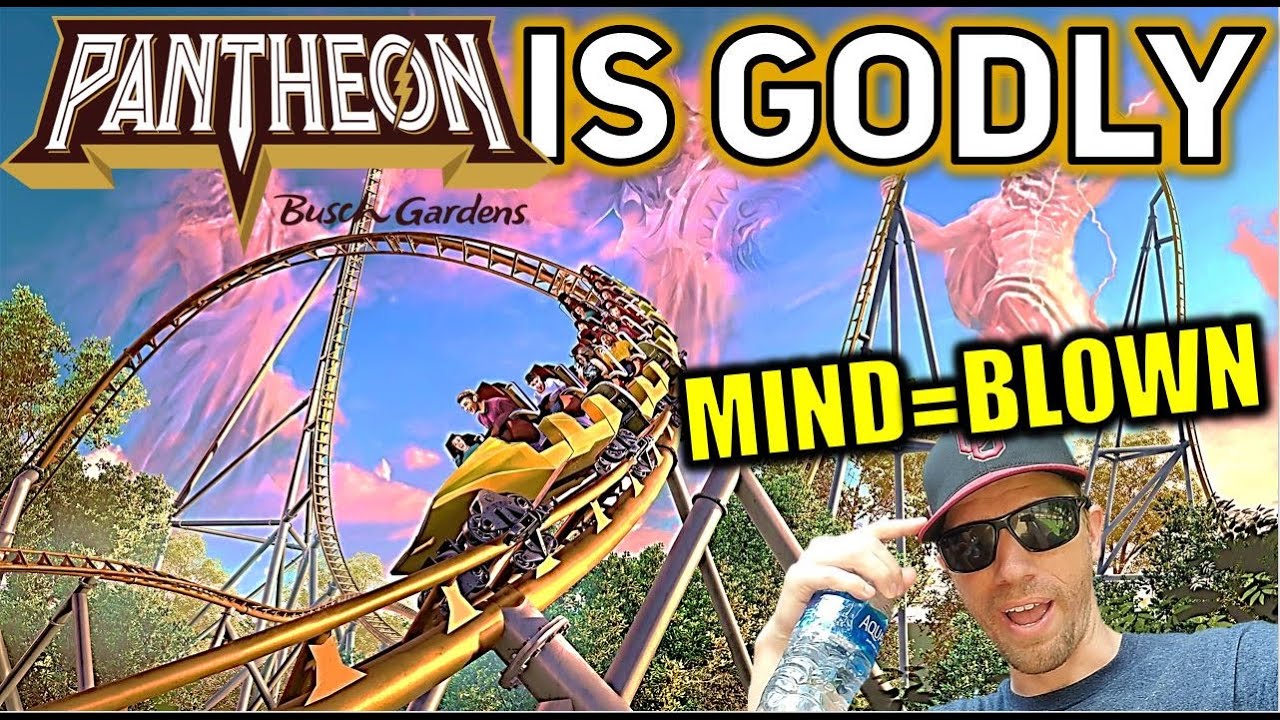 Пантеон — это БОЖЕСТВЕННО | Busch Gardens Williamsburg — мои впечатления, июль 2022 г.