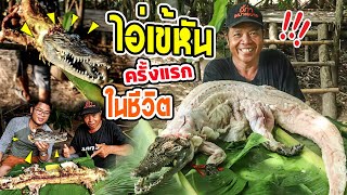 Crazy menu !! Grilled Crocodile Forest Recipe