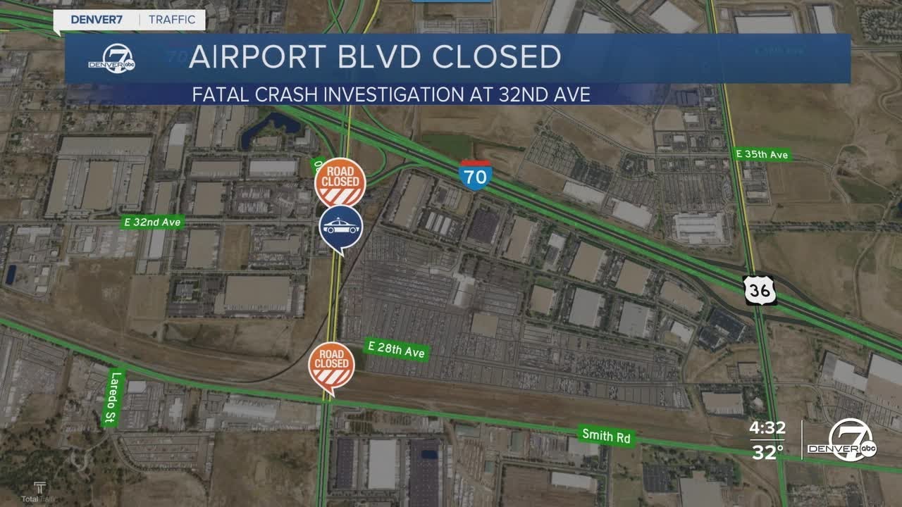 Aurora police investigate deadly crash at Et 32nd Ave. and Airport Road ...