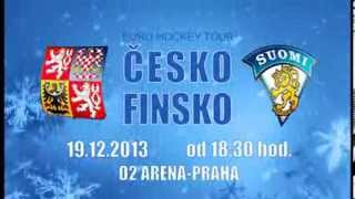 Pozvánka Česko - Finsko (19.12. 2013 - O2 Aréna, Praha)