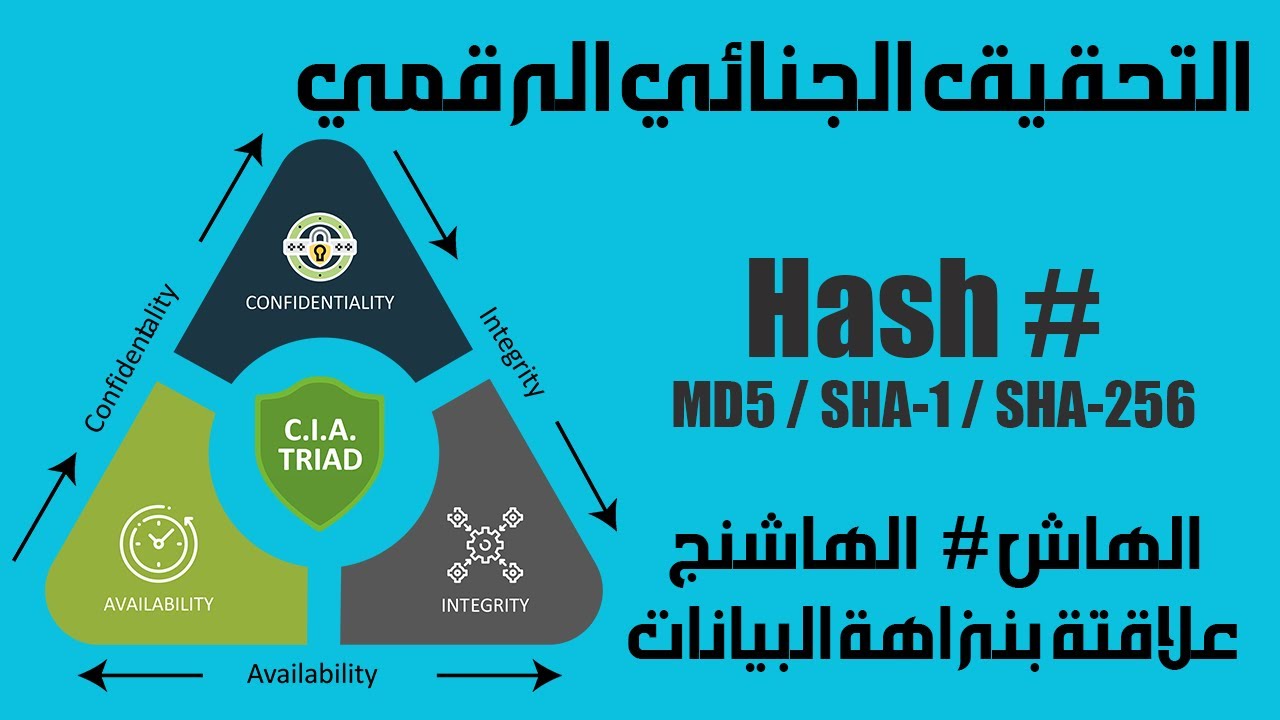 Hash why its important in Forensics and data Integrity ماهو الهاش ...