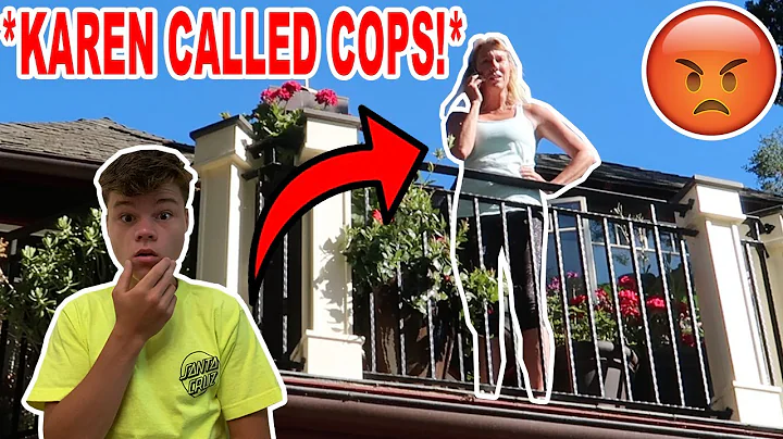 KAREN CHASED US AND CALLED THE COPS!