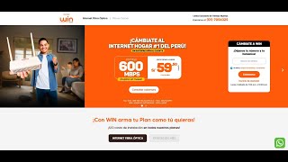 WIN Peru Speed ​​Test | Fiber Optic | PING in Video Games | 2025 | Is it worth it?