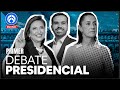 EN VIVO | Primer debate presidencial entre Sheinbaum, Xóchitl y Máynez