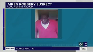 Man wanted in connection with convenience store robbery in Aiken
