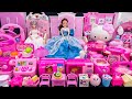 15 Minutes Satisfying with Unboxing Barbie Princess Wedding &amp; Pink DressUp Collection Toys ASMR